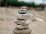 a stack of rocks