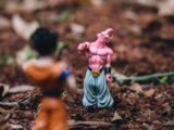 action figure toys outdoors