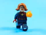 Lego captain marvel with energy blast