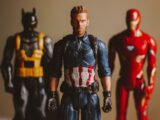 man in black leather jacket action figure