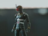 A figurine of a man in a space suit