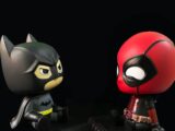red and black batman action figure