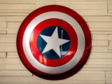 Captain America shield decor