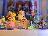 several assorted character figures